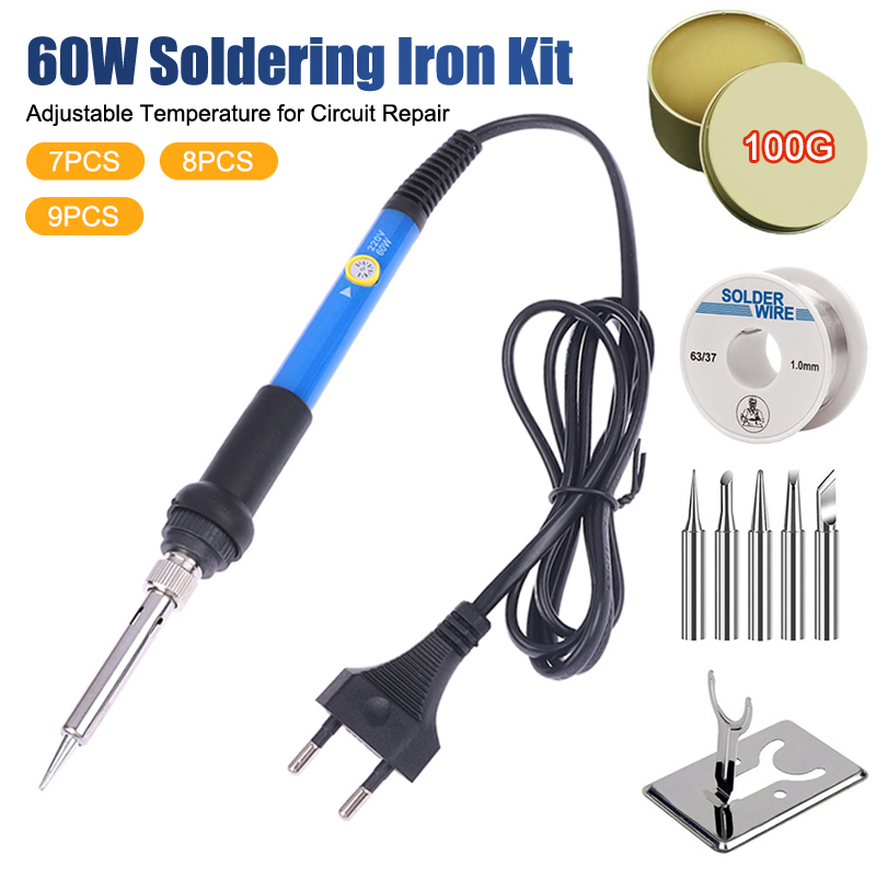 Diy Electronics Set - Ayarlanabilir Sıcaklık 220V 60W Elektrikli Havya