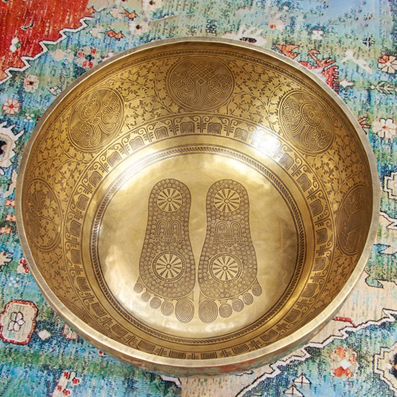 Diy Electronics For Home - Nepal El Yapımı Pirinç Tibet Kase