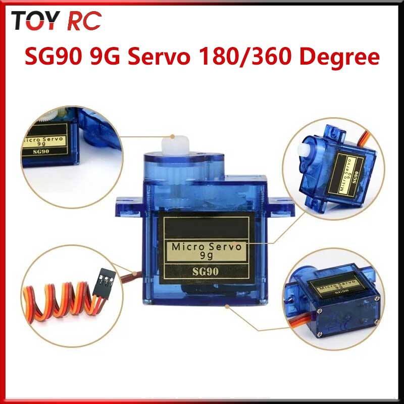 Servo Motor Sg90 - Sg90 Mikro Servo 9g 180 360