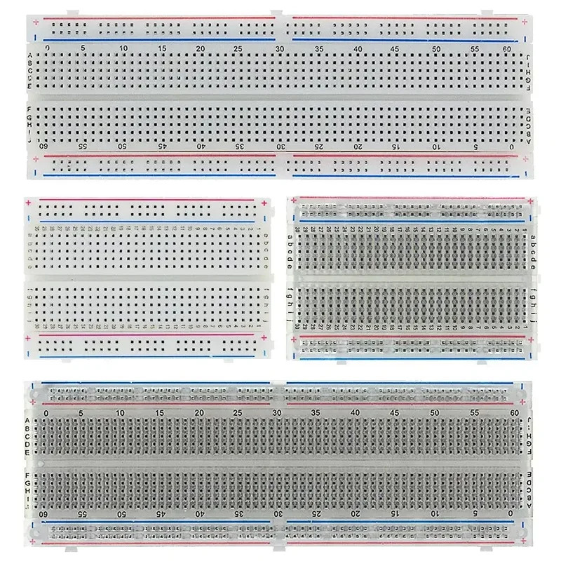Diy Electronics Breadboard - 400/830 Bağlantı Noktası Breadboard MB-102, Küçük