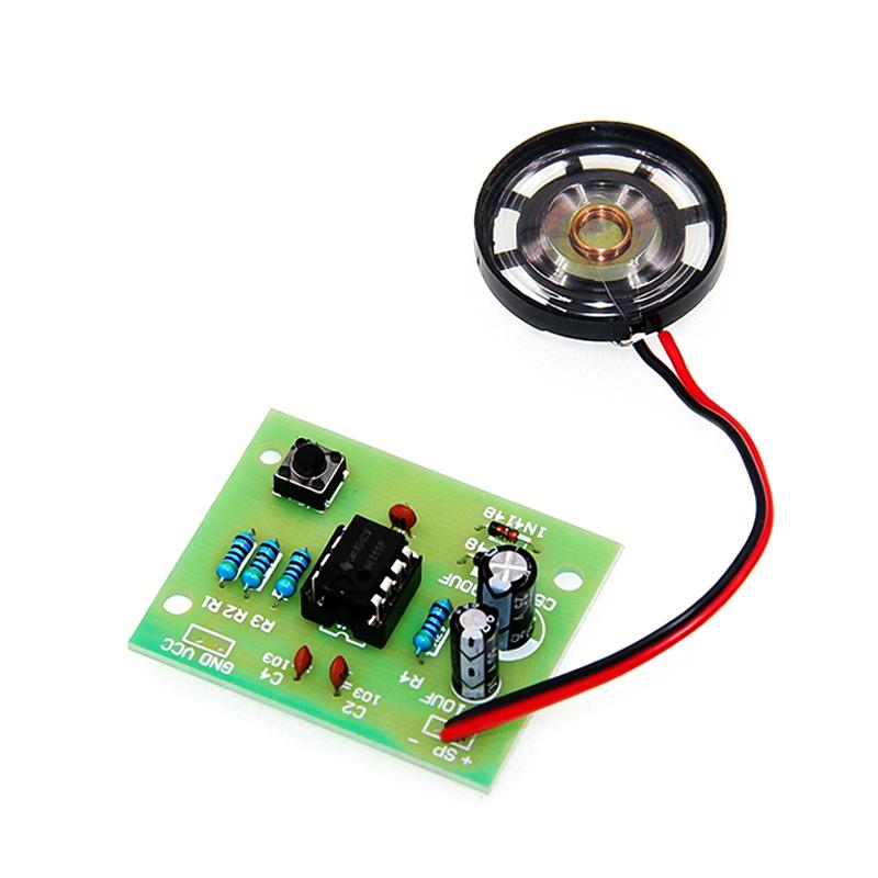 Diy Electronic Components - Profesyonel NE555 Kapı Zili DIY Kiti