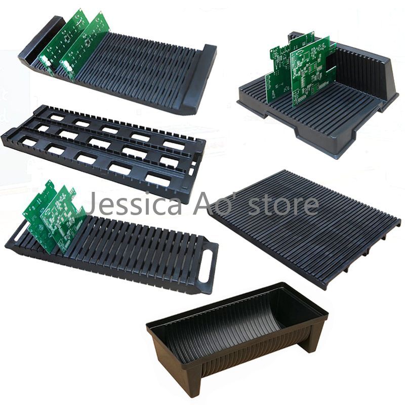Diy Electronics Rack - PCB braketi Flashboard siyah plastik PCB