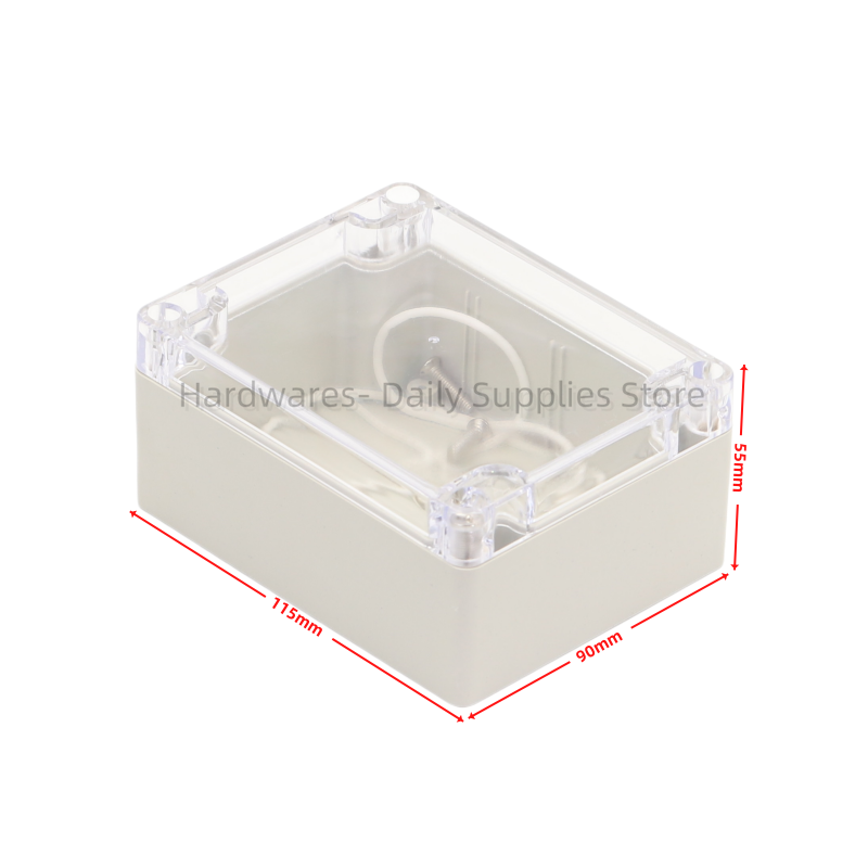 Diy Box Electronics Mall - 1 adet 115x90x55mm su geçirmez plastik