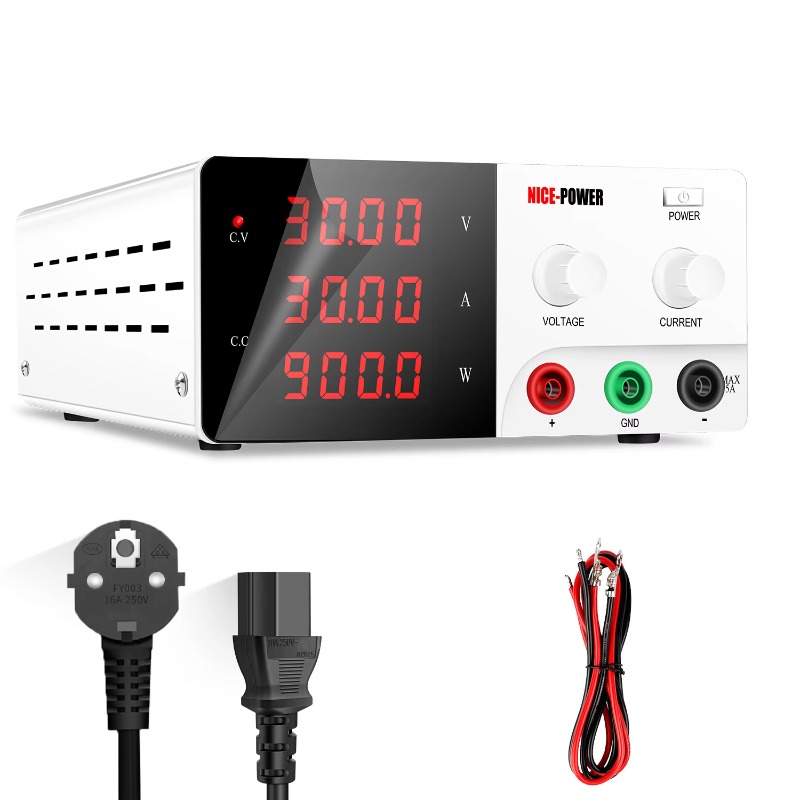 Dc Power Supply Variable - Power R-SPS3030 30V 30A Laboratuvar Testi