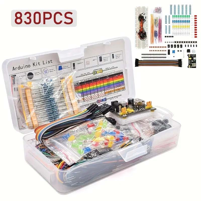 Diy Electronics Breadboard - 830 adet/kutu DIY Projesi Başlangıç Kiti