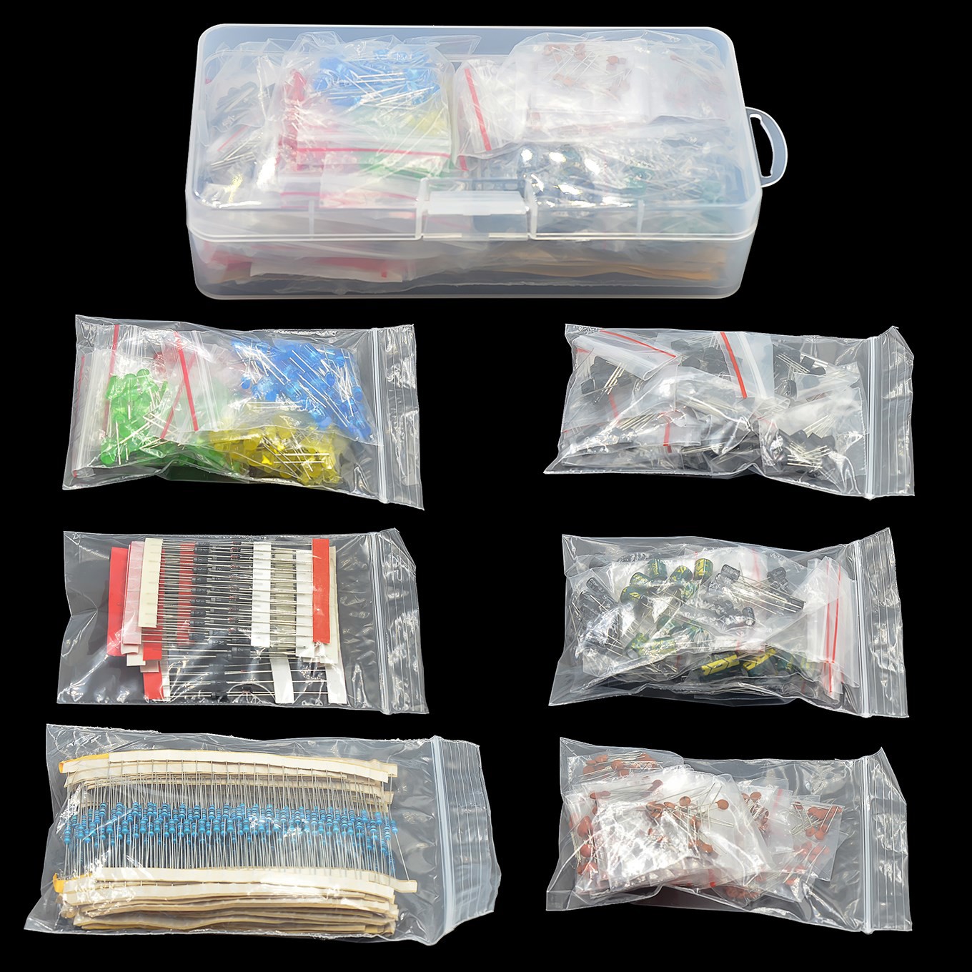 Diy Electronics For Beginners - Elektronik bileşenler Kitleri Metal film Direnç