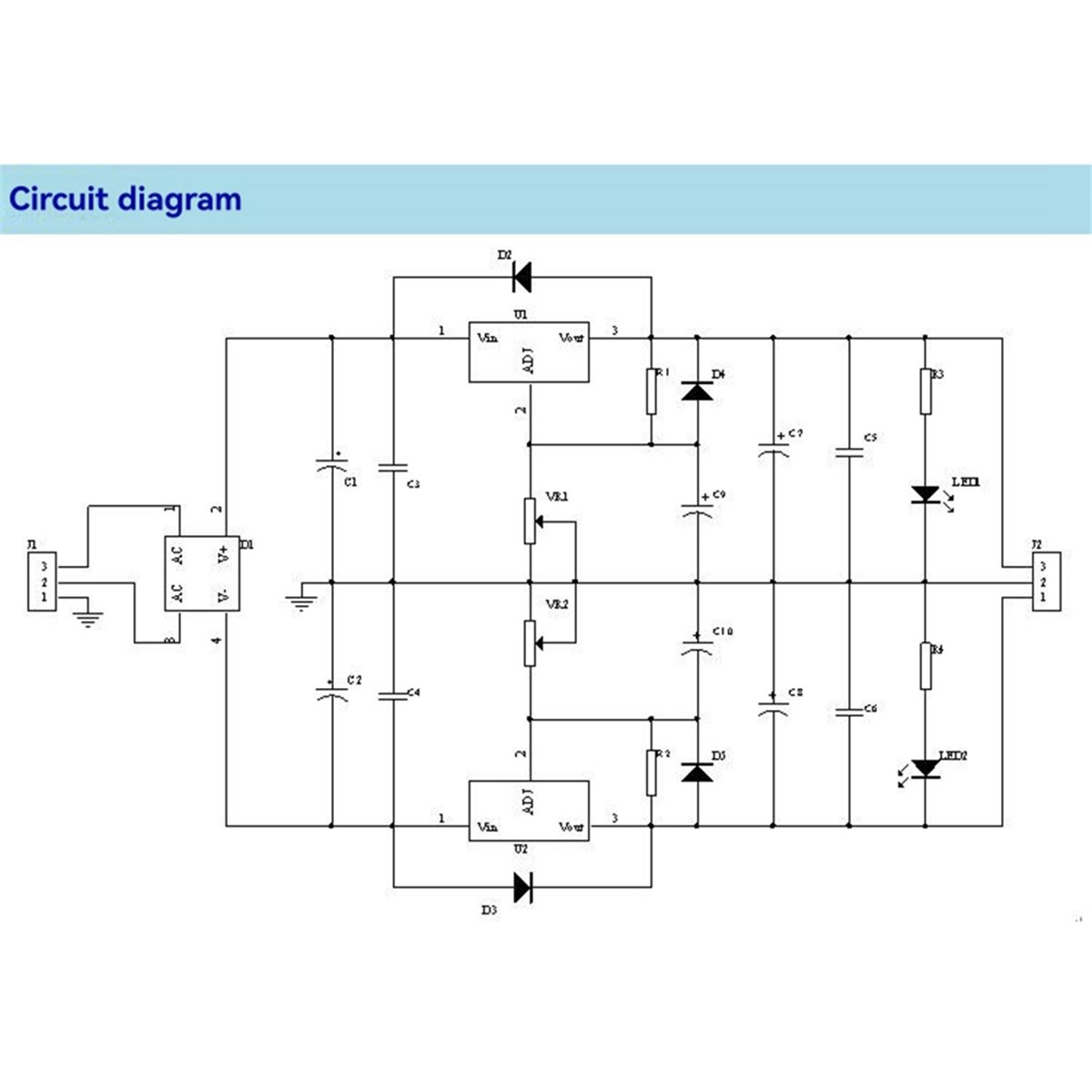 Lm317 Voltage Regulator - A49T LM317 LM337 Pozitif ve Negatif