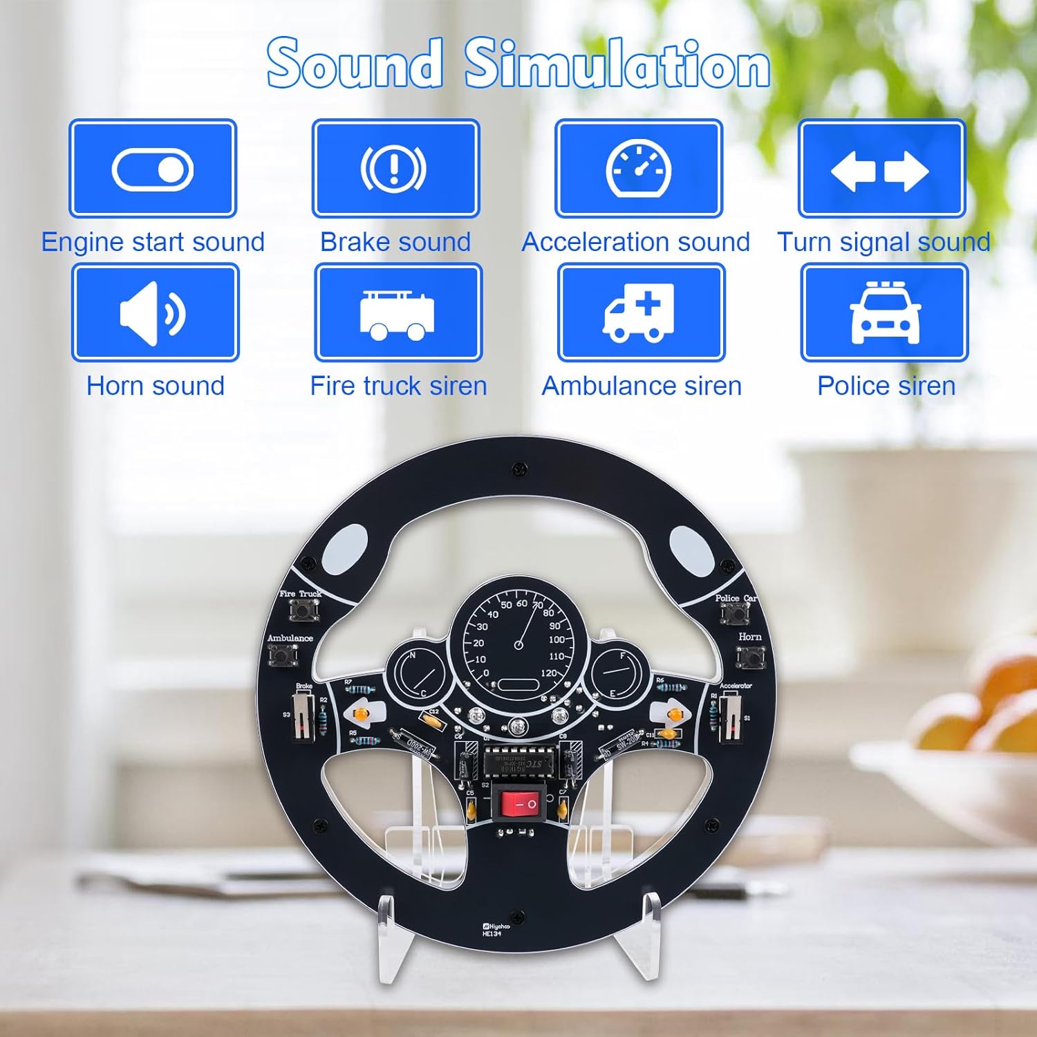 Araba Direksiyon Simidi DIY Le - Diy Electronics Kits For Adults incelemesi ve fiyatı