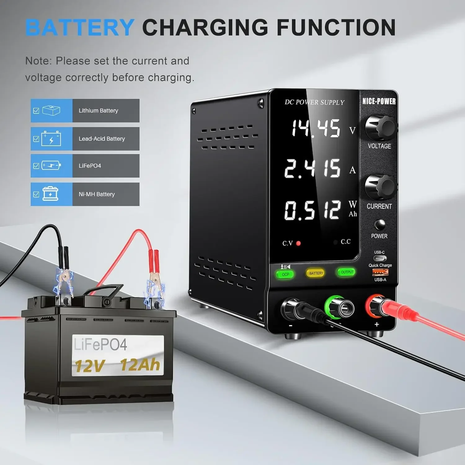 NICE-POWER DC Güç Kaynağı Deği - Dc Power Supply Variable incelemesi ve fiyatı