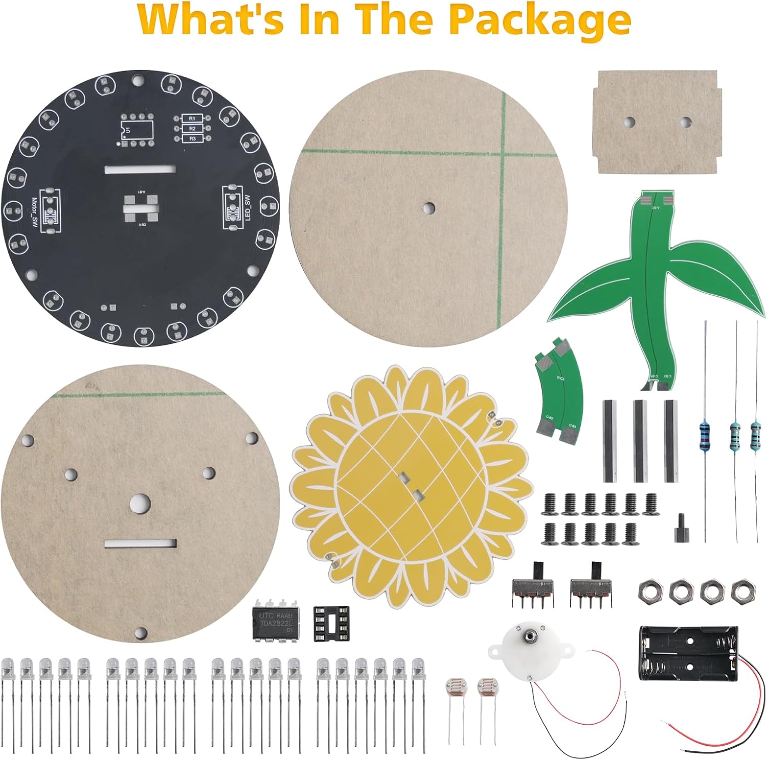 Işık Takip Ayçiçeği Lehimleme  - Diy Electronics Kits For Adults incelemesi ve fiyatı