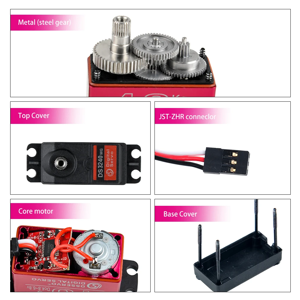 40 KG Dsservo DS3240 Büyük Tor - Servo Motor Sg90 incelemesi ve fiyatı