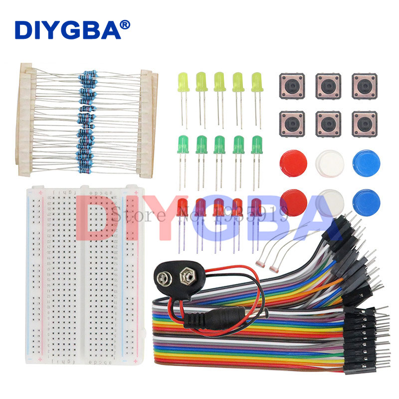 Başlangıç kiti 13'ü 1 arada ye - Diy Electronics Breadboard incelemesi ve fiyatı