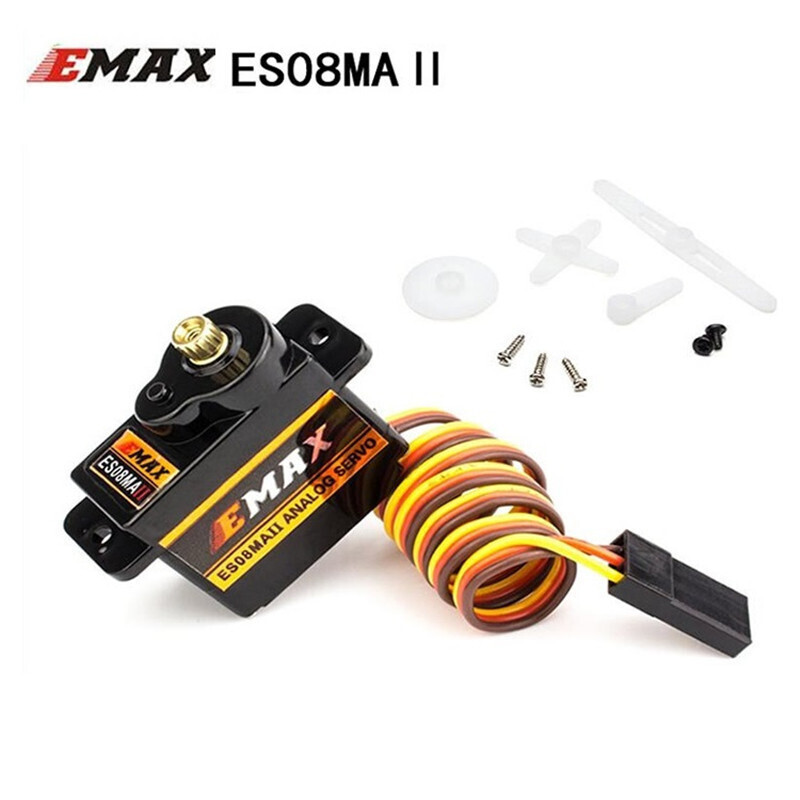 Sıcak 2/4 adet EMAX ES08MAII 1 - Servo Motor Sg90 incelemesi ve fiyatı