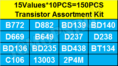 150 adet TO-126 transistör çeş - Lm317 Voltage Regulator incelemesi ve fiyatı