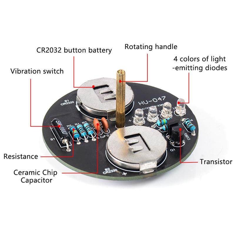 LED Dönen Top Elektronik Kendi - Diy Electronics For Beginners incelemesi ve fiyatı