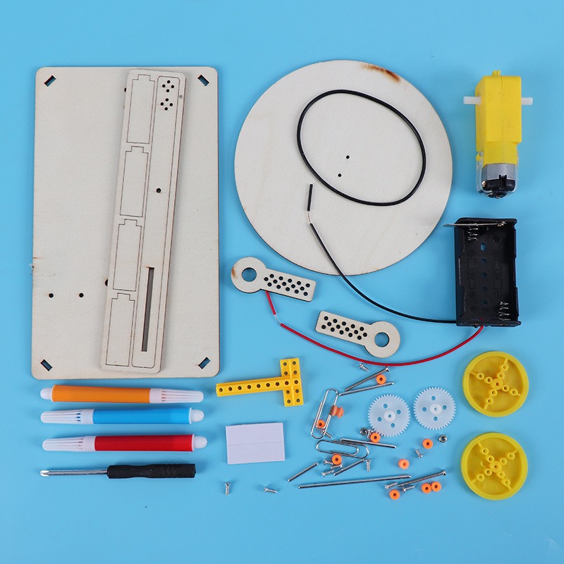DIY Ahşap Elektrikli Plotter Ç - Diy Electronics Kits For Adults incelemesi ve fiyatı