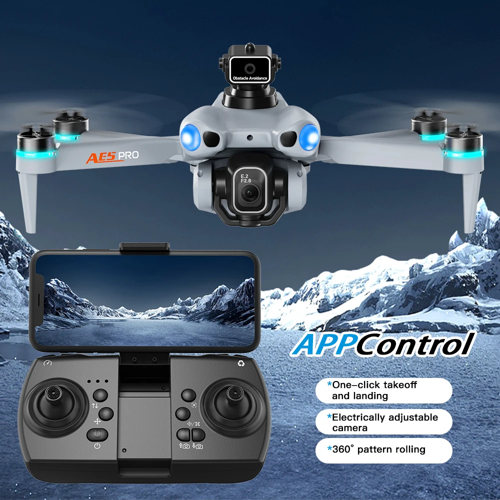 AE5 Pro Drone 8K HD 4.5 inç Ek - Diy Drone Electronics Kit incelemesi ve fiyatı