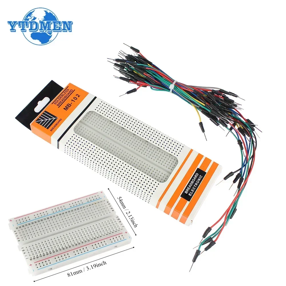 MB-102 Breadboard 400 830 Nokt - Diy Electronics Breadboard incelemesi ve fiyatı