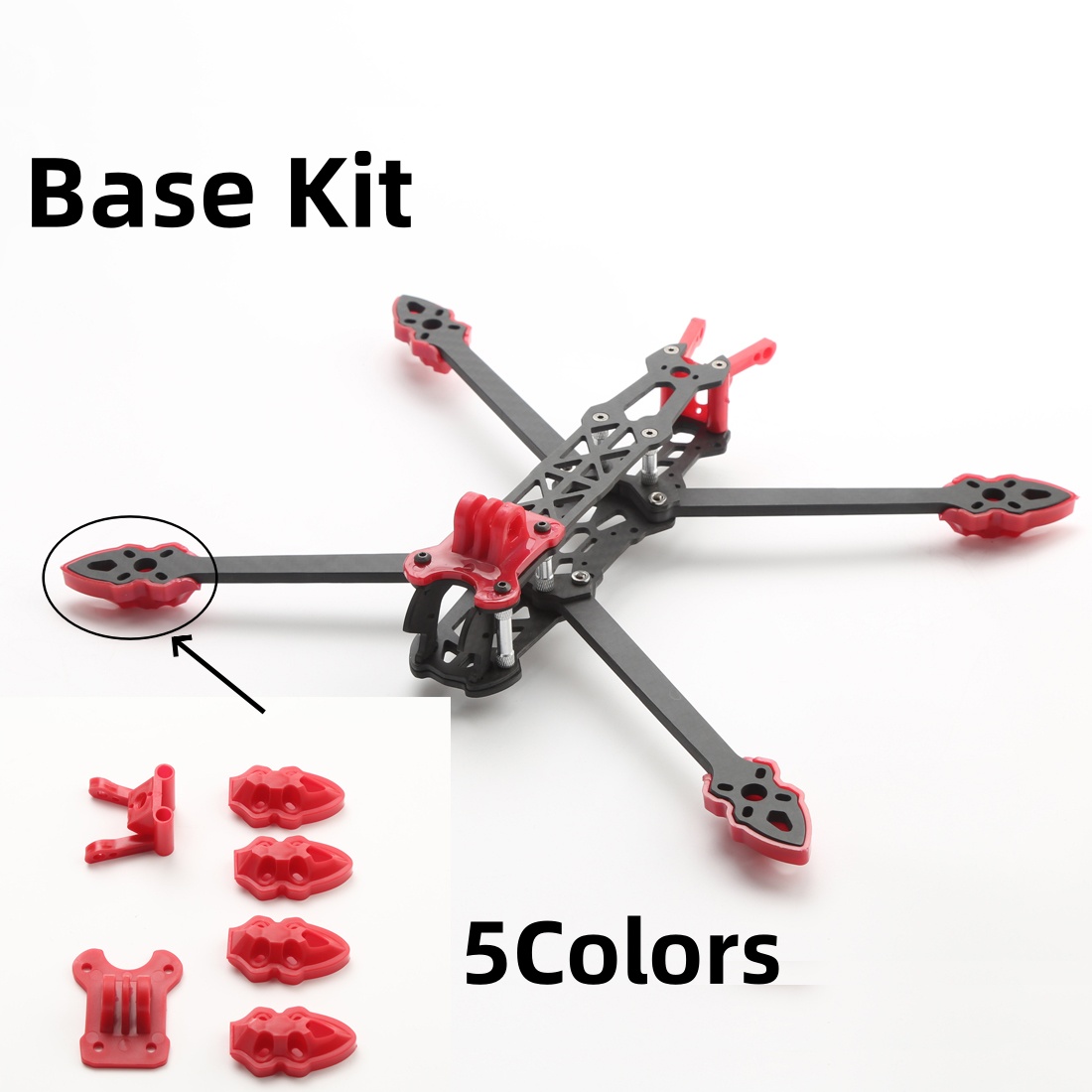 Mark4 5 inç / 7 inç FPV Çerçev - Diy Drone Electronics Kit incelemesi ve fiyatı