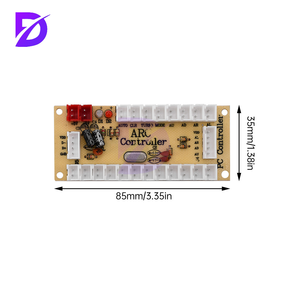 USB Arcade Joystick Çip Devre  - Diy Arcade Electronics Kit incelemesi ve fiyatı