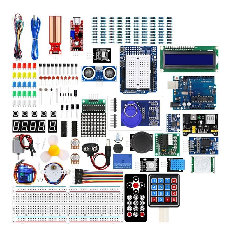 UNO R3 Anakart Geliştirme Kuru - Diy Electronics Set incelemesi ve fiyatı