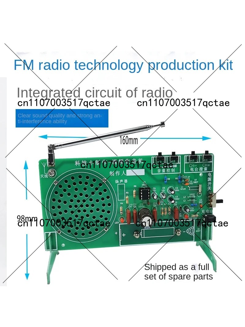 Radyo Kiti FM FM FM elektronik - Diy Electronic Components incelemesi ve fiyatı