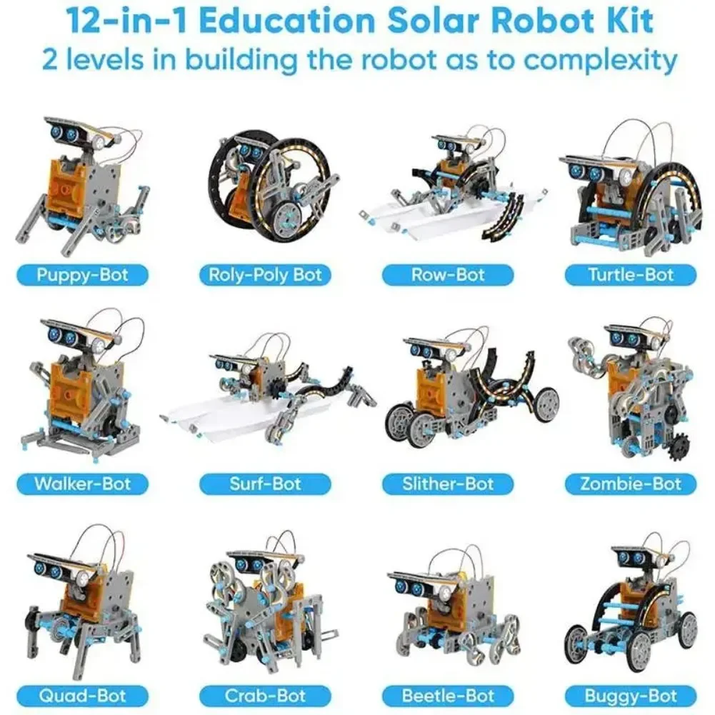 13 in 1 Güneş Enerjili Robot B - Diy Electronics Set incelemesi ve fiyatı
