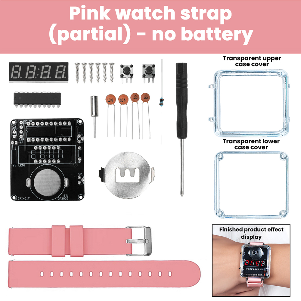 DIY elektronik saat kiti 0.28  - Diy Box Electronics Mall incelemesi ve fiyatı
